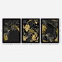 Wallity Cuadro Decorativo Enmarcado Desconocido (3 Piezas)
